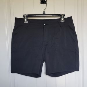 prAna Tess women's black shorts size 12